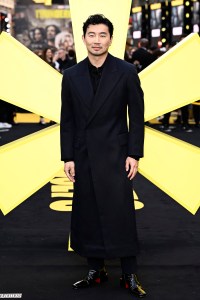 LONDON, ENGLAND - APRIL 22: Simu Liu attends the "Thunderbolts*" UK Special Screening at Cineworld Leicester Square on April 22, 2025 in London, England. (Photo by Gareth Cattermole/Getty Images)