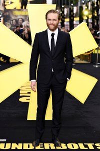 LONDON, ENGLAND - APRIL 22: Wyatt Russell attends the "Thunderbolts*" UK Special Screening at Cineworld Leicester Square on April 22, 2025 in London, England. (Photo by Gareth Cattermole/Getty Images)