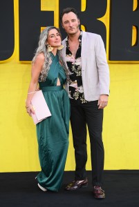 LONDON, ENGLAND - APRIL 22: Victoria Bye and James Bye attend the "Thunderbolts*" UK Special Screening at Cineworld Leicester Square on April 22, 2025 in London, England. (Photo by Joe Maher/Getty Images)