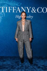 Alicia Keys at the Tiffany Blue Book Gala held at The Metropolitan Museum of Art on April 25, 2025 in New York, New York.