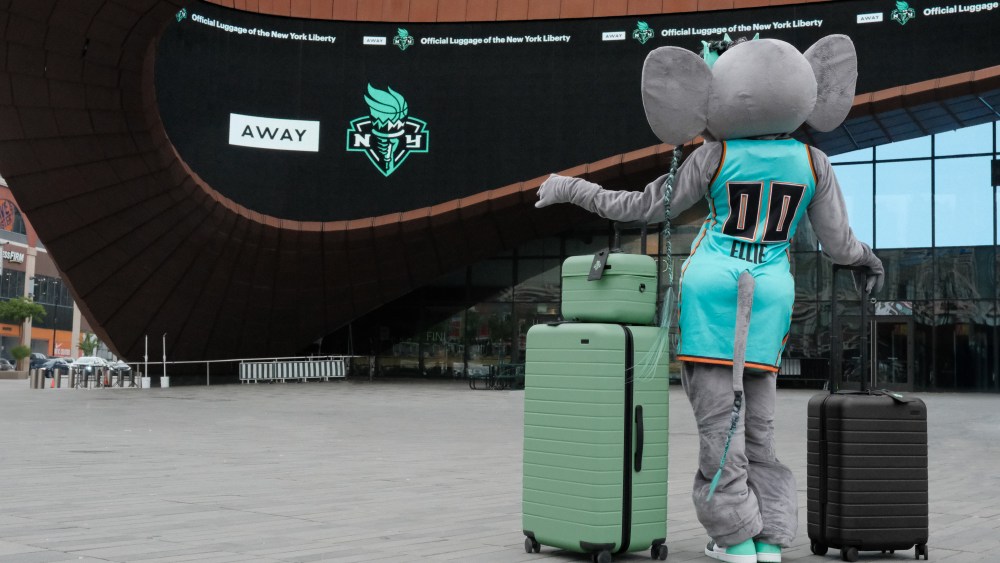Away is the Official Luggage Partner of New York Liberty.
