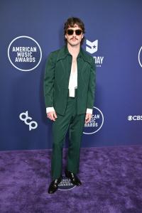 Benson Boone at the 2025 American Music Awards held at the Fontainebleau Las Vegas on May 26, 2025 in Las Vegas, Nevada.