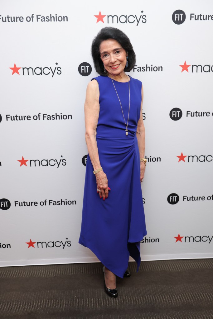 Dr. Joyce F. Brown attends the 2025 "Future of Fashion" showcase at FIT.