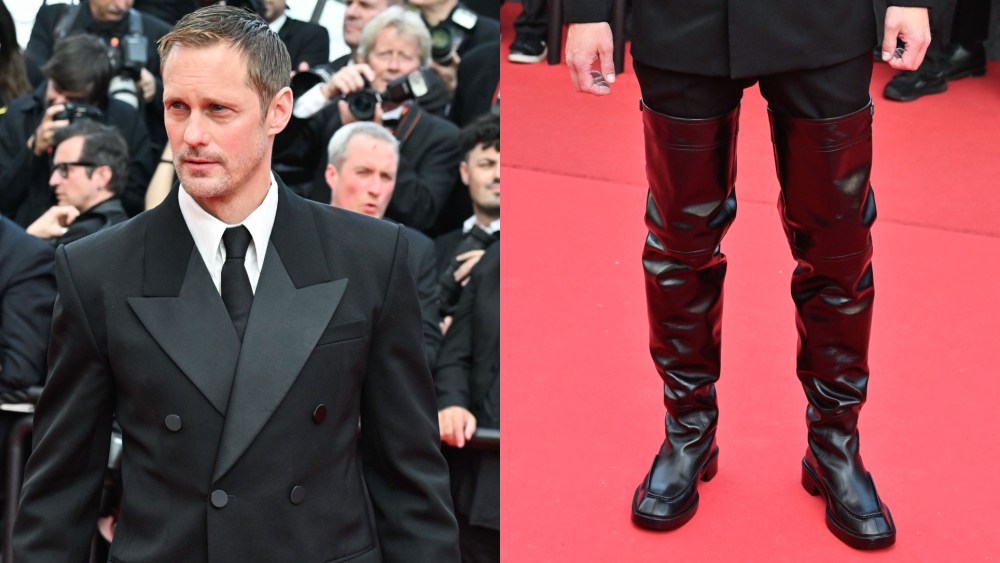 Alexander Skarsgard at "The Phoenician Scheme" Premiere  – The 78th Cannes Film Festival at Palais des Festivals on May 18, 2025 in Cannes, France.