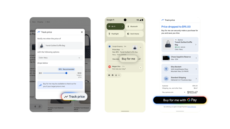 Google announced it will launch agentic shopping experiences in the coming months.