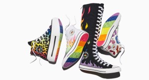 Converse "Proud to Be" 2025 collection, lgbtq pride month collection sneakers, fashion merch products