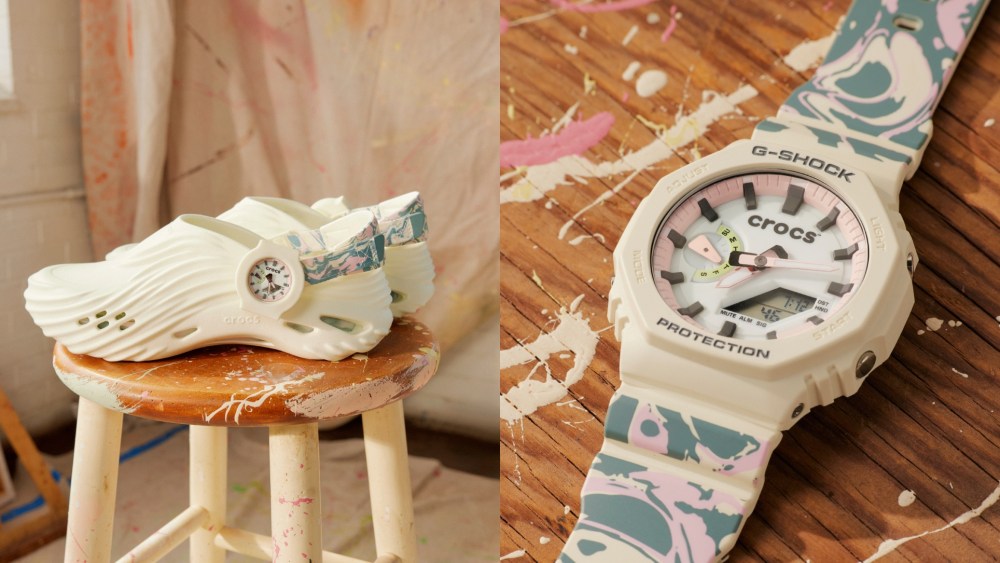 Crocs x G-Shock collaboration.