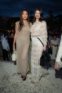 Ashley Park and Alexandra Daddario at the Dior Cruise 2026 Ready-to-Wear show