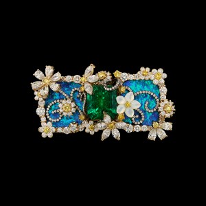 Diorexquis Nature Précieuse brooch