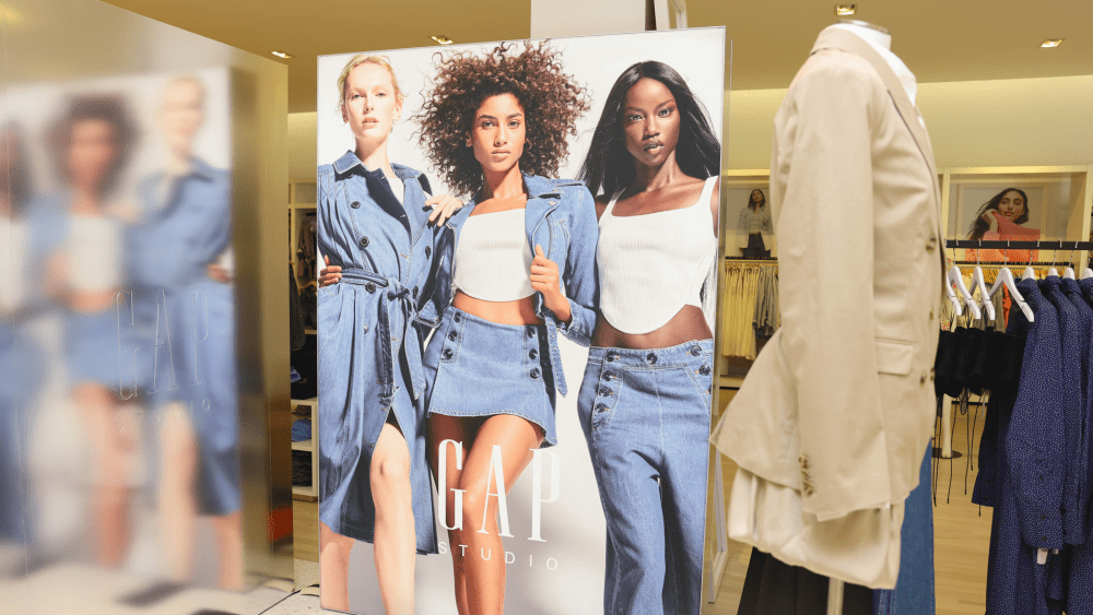 The Gap style.
