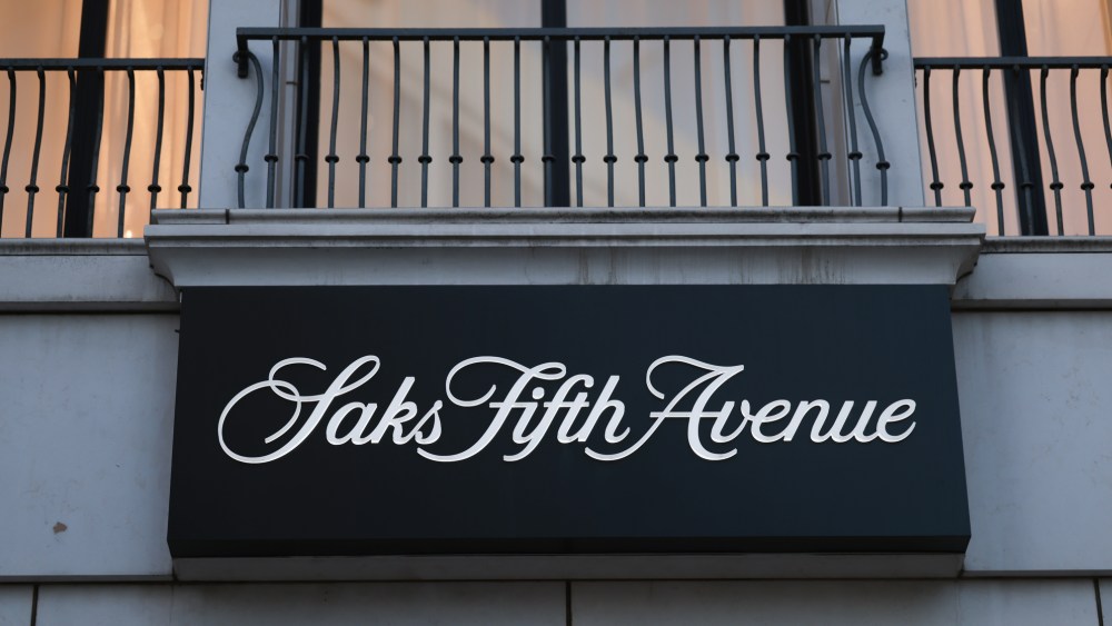 Exteriors of the Saks Fifth Avenue store on January 05, 2025 in Los Angeles, California.