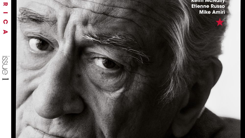 Robert DeNiro on the first Icon America cover.