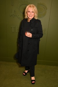 LONDON, ENGLAND - MAY 20: Jennifer Saunders visits a dinner co-hosted by Burberry and The Newt in Somerset at the RHS Chelsea Flower Show on May 20, 2025 in London, England. (Photo by Dave Benett/Getty Images for The Newt in Somerset & Burberry)