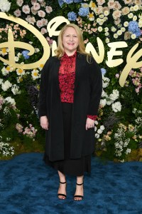 Debra OConnell at the Disney 2025 Upfront Red Carpet held at North Javits Center on May 13, 2025 in New York, New York.