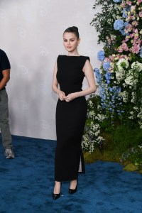Selena Gomez at the Disney 2025 Upfront Red Carpet held at North Javits Center on May 13, 2025 in New York, New York.
