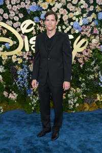 Ashton Kutcher at the Disney 2025 Upfront Red Carpet held at North Javits Center on May 13, 2025 in New York, New York.