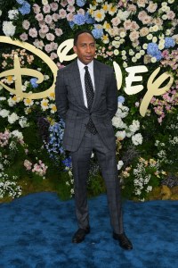 Stephen A. Smith at the Disney 2025 Upfront Red Carpet held at North Javits Center on May 13, 2025 in New York, New York.