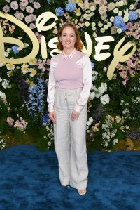 Erika Christensen at the Disney 2025 Upfront Red Carpet held at North Javits Center on May 13, 2025 in New York, New York.