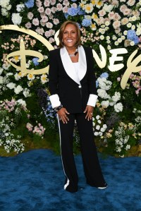 Robin Roberts at the Disney 2025 Upfront Red Carpet held at North Javits Center on May 13, 2025 in New York, New York.