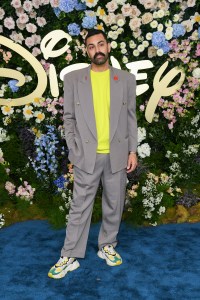 Saagar Shaikh at the Disney 2025 Upfront Red Carpet held at North Javits Center on May 13, 2025 in New York, New York.
