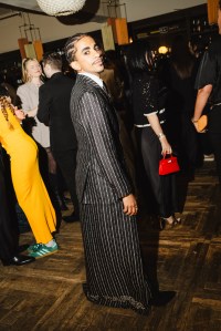 Aaron Campbell at the LaQuan Smith at the Ludlow House with Samsung Galaxy Met Gala after party at Ludlow House on May 05, 2025 in New York, New York.