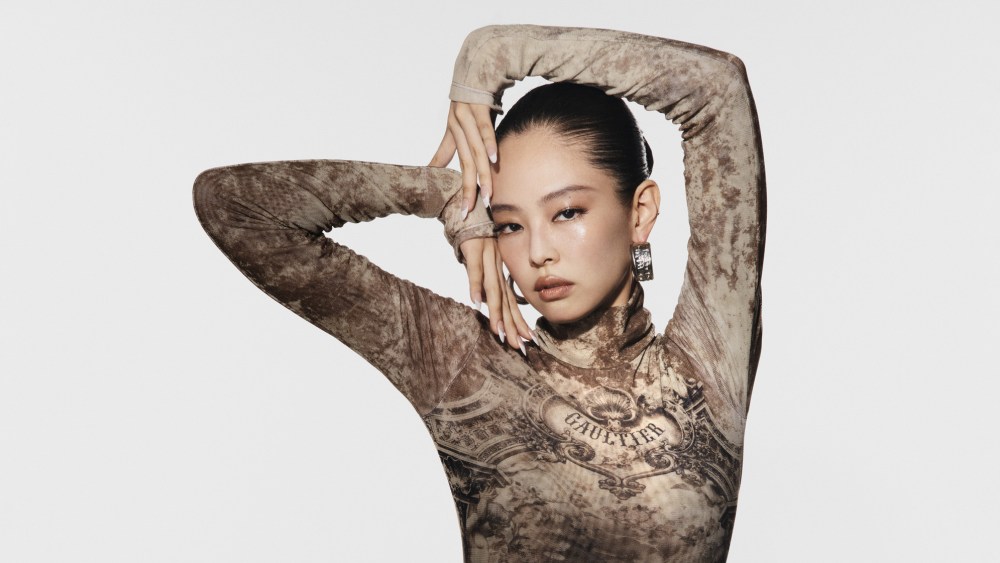 Blackpink's Jennie in Jean Paul Gaultier's pre-fall 2025 campaign.