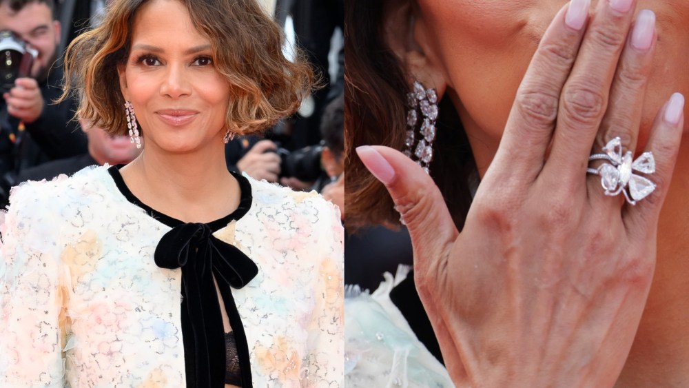 Halle Berry and her nails at Cannes Film Festival 2025 on May 18, red carpet celebrity style, beauty, nails trends