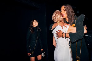 Sally Grimes, Cristina Diezhandino, and Olivier Rousteing