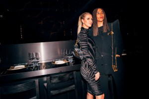 Nicky Hilton and Olivier Rousteing