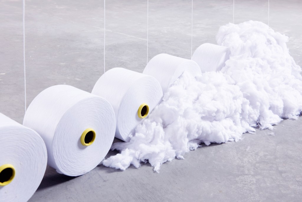 Recover's recycled cotton fiber.