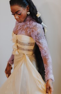 A look at  Sha'carri Richardson getting ready for in Met Gala 2025 with Valentino