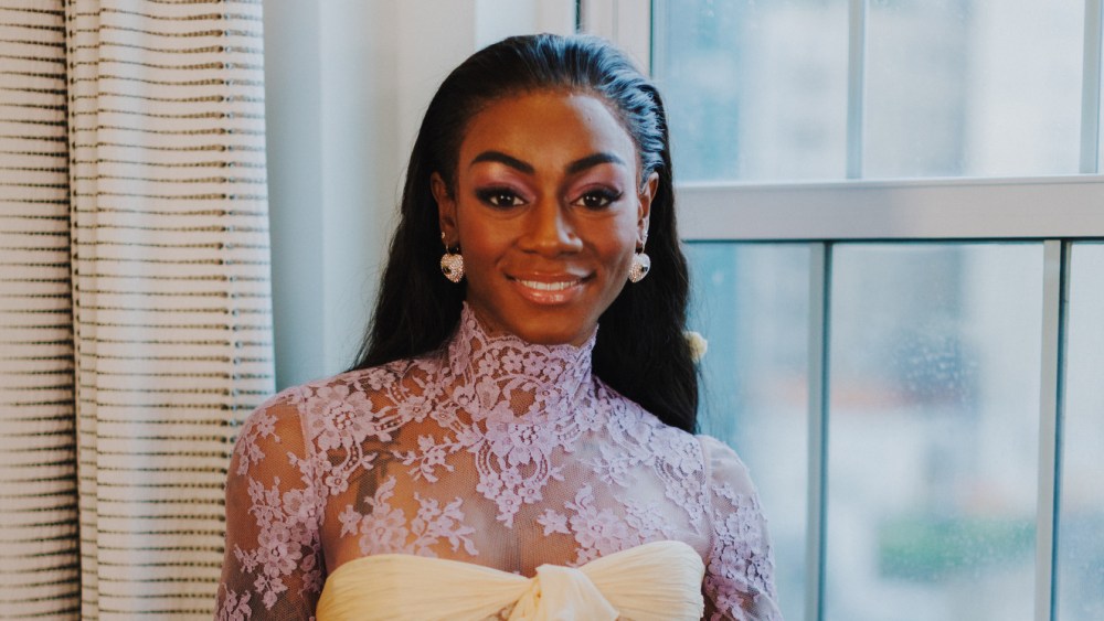 A look at Sha'carri Richardson getting ready for in Met Gala 2025 with Valentino