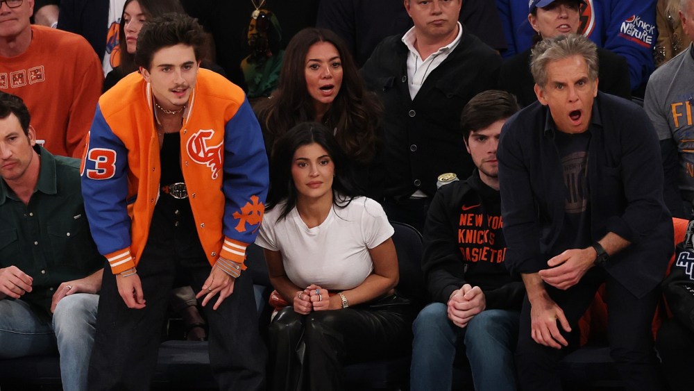 Timothée Chalamet and Kylie Jenner attended game five of the Eastern Conference Finals at Madison Square Garden in New York City on May 29, 2025, when the Knicks beat the Pacers.