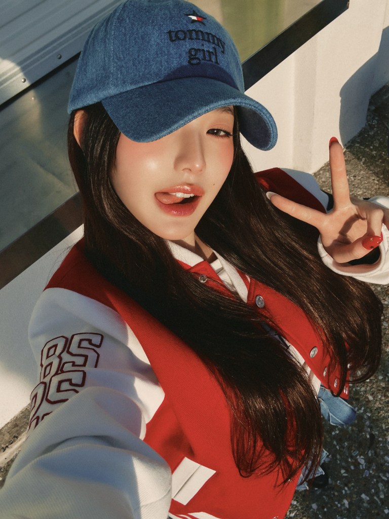 
Jang Won-Young is featured in the Tommy Girl campaign.  
