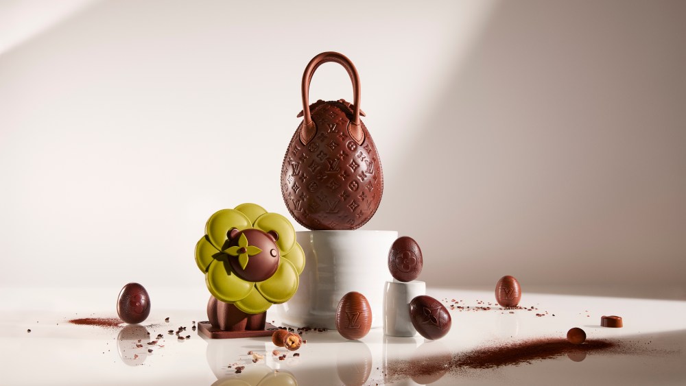 Maxime Frédéric's Easter Chocolate Egg Bag for Louis Vuitton