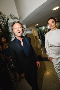 Walton Goggins and Nadia Connors
