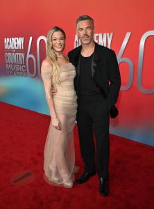 LeAnn Rimes, Eddie Cibrian at the 60th Academy Of Country Music Awards held at the Ford Center at The Star on May 08, 2025 in Frisco, Texas.
