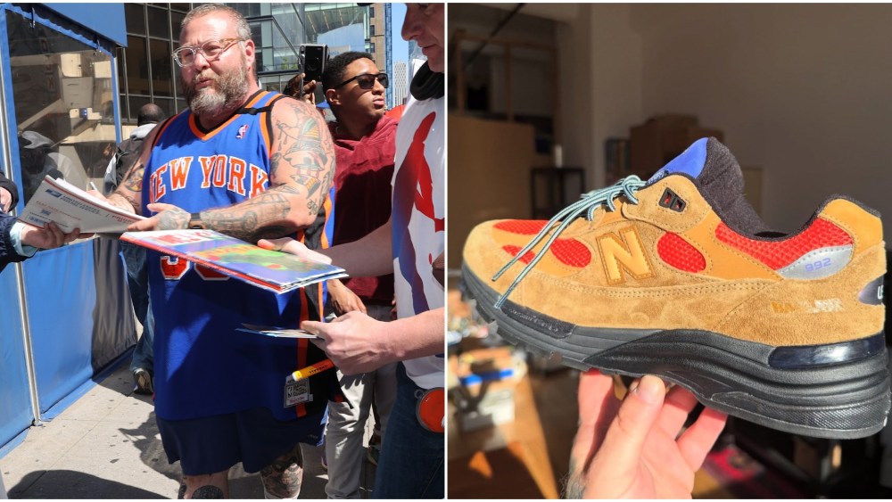 Action Bronson x New Balance 992 sneakers