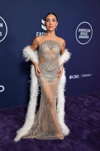 Jenna Johnson at the 2025 American Music Awards held at the Fontainebleau Las Vegas on May 26, 2025 in Las Vegas, Nevada.