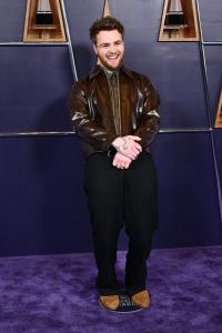 Alex Warren at the 2025 American Music Awards held at the Fontainebleau Las Vegas on May 26, 2025 in Las Vegas, Nevada.