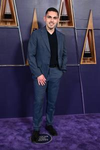 Adam Barrera at the 2025 American Music Awards held at the Fontainebleau Las Vegas on May 26, 2025 in Las Vegas, Nevada.