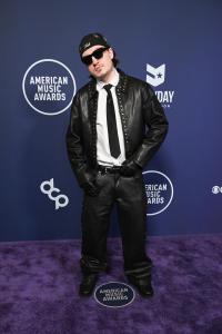 Tommy Richman at the 2025 American Music Awards held at the Fontainebleau Las Vegas on May 26, 2025 in Las Vegas, Nevada.