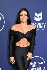 Taylor Walker at the 2025 American Music Awards held at the Fontainebleau Las Vegas on May 26, 2025 in Las Vegas, Nevada.