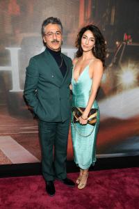 Armin Amiri, Necar Zadegan at the photo call for Max Original Series "And Just Like That..." Season 3 held at the Crane Club on May 21, 2025 in New York, New York.