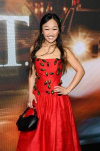 Cathy Ang at the photo call for Max Original Series "And Just Like That..." Season 3 held at the Crane Club on May 21, 2025 in New York, New York.