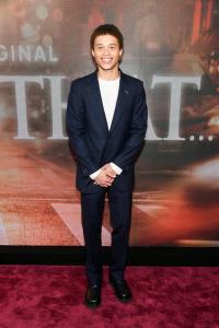 Elijah Jacob at the photo call for Max Original Series "And Just Like That..." Season 3 held at the Crane Club on May 21, 2025 in New York, New York.