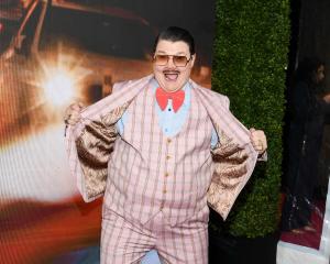 Murray Hill at the photo call for Max Original Series "And Just Like That..." Season 3 held at the Crane Club on May 21, 2025 in New York, New York.