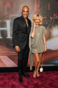 Boris Kodjoe, Nicole Ari Parker at the photo call for Max Original Series "And Just Like That..." Season 3 held at the Crane Club on May 21, 2025 in New York, New York.
