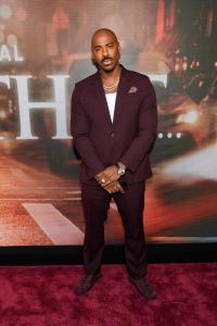 Mehcad Brooks at the photo call for Max Original Series "And Just Like That..." Season 3 held at the Crane Club on May 21, 2025 in New York, New York.