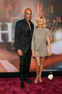 Boris Kodjoe, Nicole Ari Parker at the photo call for Max Original Series "And Just Like That..." Season 3 held at the Crane Club on May 21, 2025 in New York, New York.